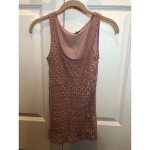 Lace Crochet Tank Top